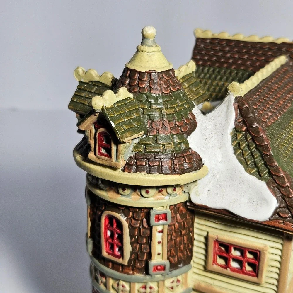 Lemax Coventry Cove Whartons Manor Porcelain Lighted House 2003 Village Decor